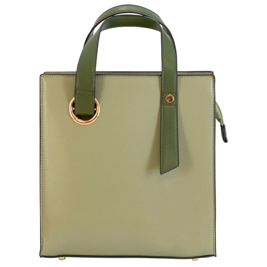 カマタミズキとエスカレラアルシエロ - Little Green Bag 未使用 Cameleon Sage Women's Vegan Concealed Carry crossbody Bag