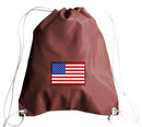 Zumer Football Drawstring Bag w/ or w/o USA Flag