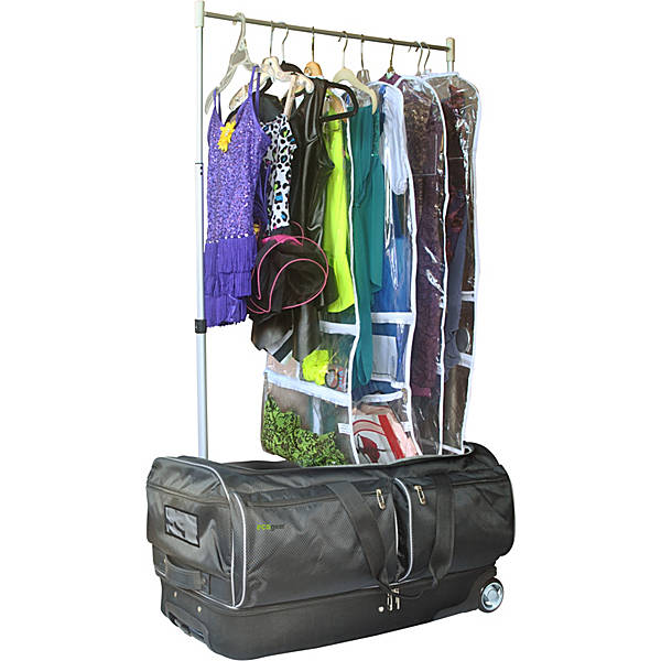 Garment Rack Small Dance Bag With Rack Ecogear 28