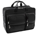 McKlein CLINTON 17" Nylon Patented Detachable -Wheeled Laptop Briefcase