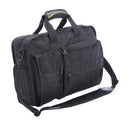 A. Saks Vegan Ballistic Nylon Organizer 8 Pocket Briefcase