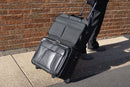 McKlein WALTON 17" Nylon Expandable Double Compartment Laptop Briefcase w/ Removable Sleeve