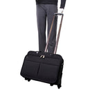 McKlein ROOSEVELT 17" Nylon Patented Unisex Detachable 2-in-1 Wheeled Laptop Briefcase w/ Removable Sleeve