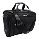 McKlein Pearson 17" Nylon Expandable Double Compartment Laptop Briefcase