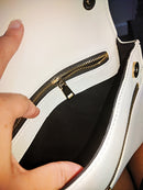 White Rhino Cashew Signature Vegan Shoulder Bag