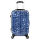 J World New York 20" Expandable TITAN Polycarbonate Carry on ART+Free Duffel Bag - Strong Suitcases-Vegan Luggage
