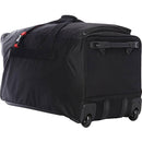 A. Saks Expandable Large 31” Wheeled Trolley Duffel - Strong Suitcases-Vegan Luggage