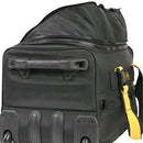 A. Saks 20" Expandable Lightweight and Durable 420D Nylon Wheeled Duffel Free Shipping - Strong Suitcases-Vegan Luggage