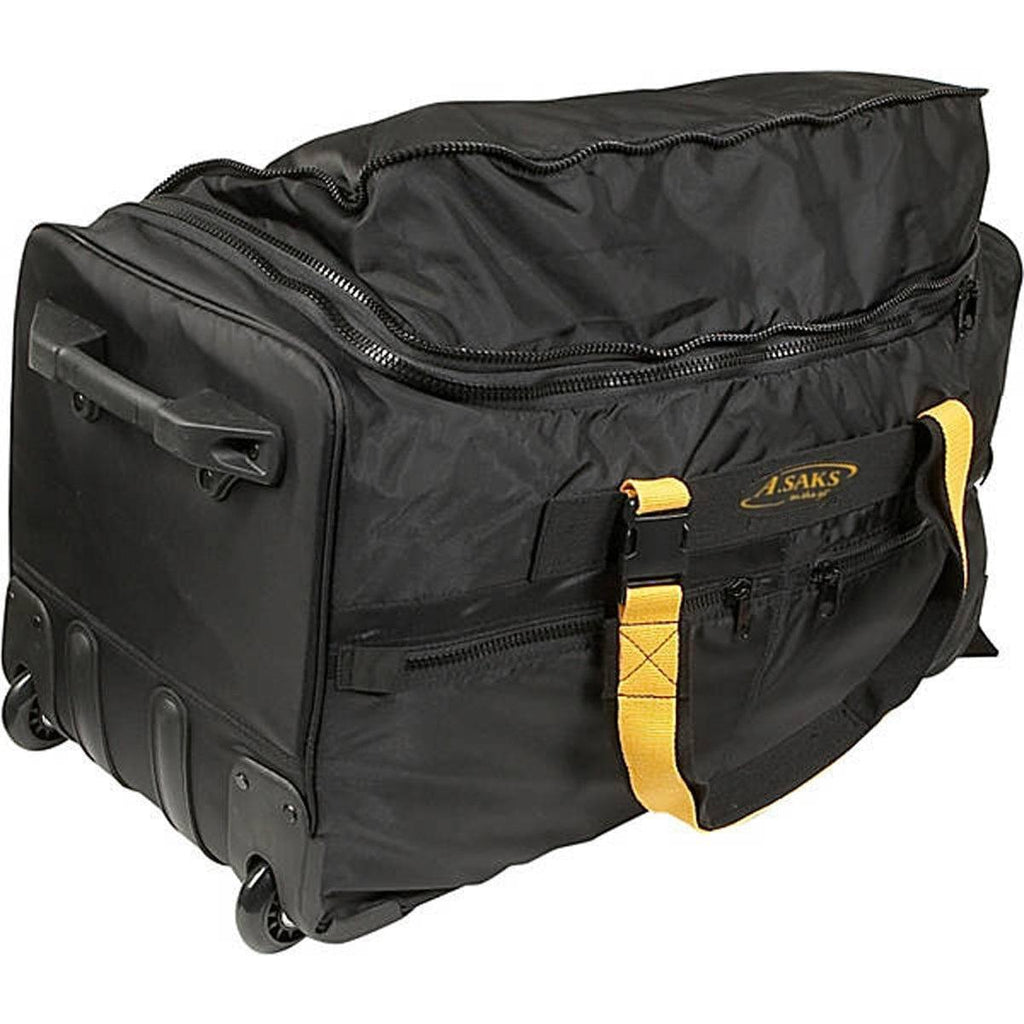 Axen Bags Polyester Duffel Bag with Smooth Spinner 2 Wheels Travel Duffel  Weekender Bag for Men