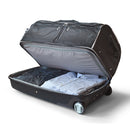 Ecogear 28" Wheeled Duffel with Garment Rack Converts into a Mini Closet+Free Bottle - Strong Suitcases-Vegan Luggage