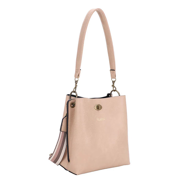 Liz Soto Lola Premium vegan leather Bucket Bag-StrongSuitcases.com