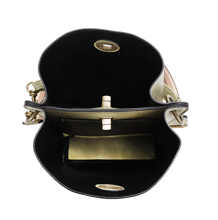 Liz Soto Lola Premium vegan leather Bucket Bag