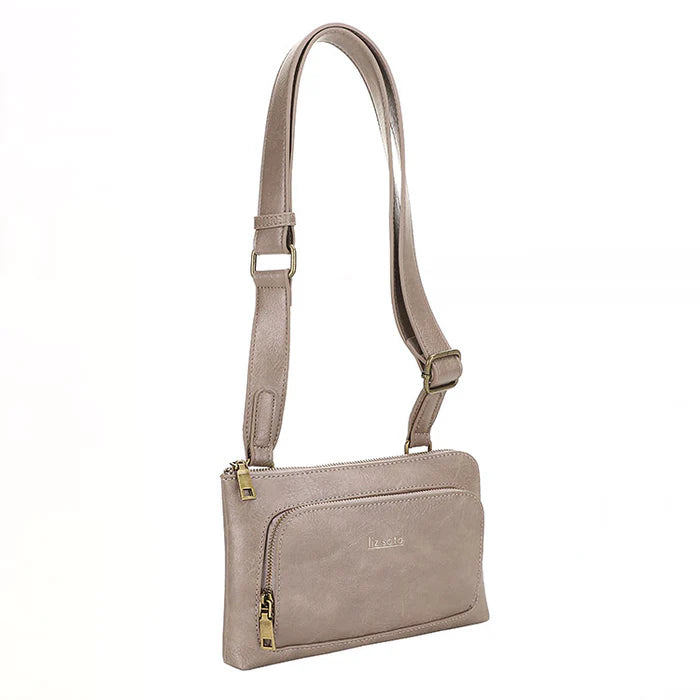 Liz Soto Jenni Premium vegan leather Small Crossbody Bag