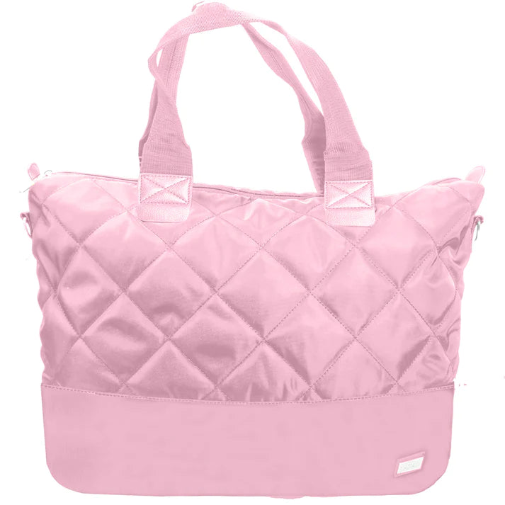 Hadaki Vegan Quilted Hamptons Weekender Tote