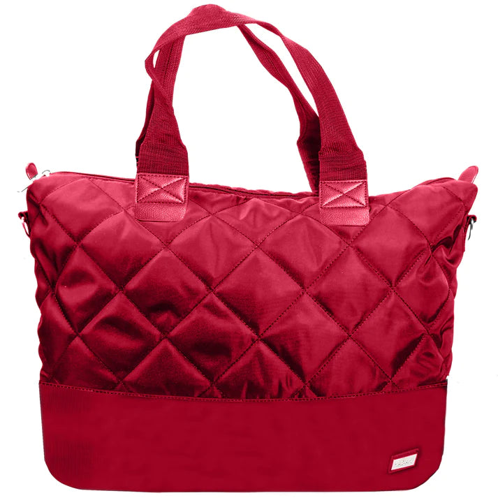 Hadaki Vegan Quilted Hamptons Weekender Tote