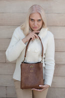 Liz Soto Lola Premium vegan leather Bucket Bag