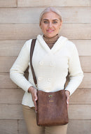 Liz Soto Lola Premium vegan leather Bucket Bag