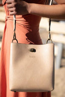 Liz Soto Lola Premium vegan leather Bucket Bag