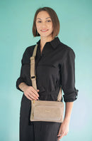 Liz Soto Jenni Premium vegan leather Small Crossbody Bag