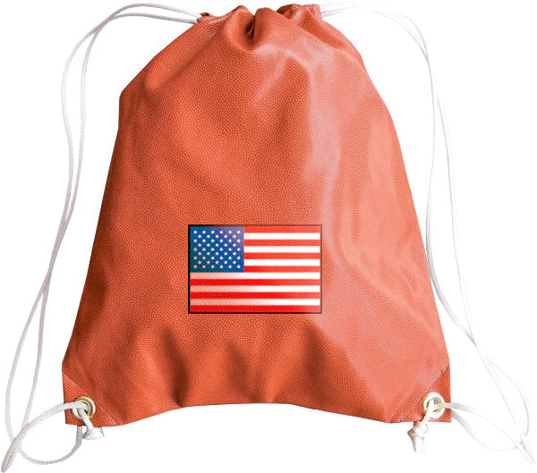 Zumer Sport Basketball Drawstring Bag w/ or w/o USA Flag