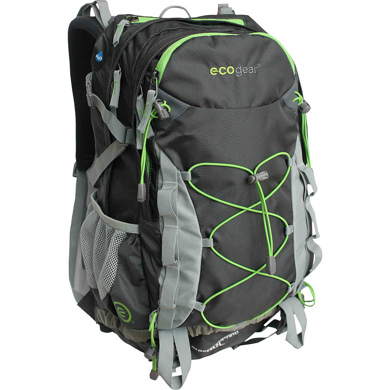 Ecogear Snow Leopard 40L Hiking Backpack Rain Cover Included+Free Bottle - Strong Suitcases-Vegan Luggage