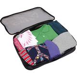 A. Saks Lightweight 3 Piece Packing Travel Luggage Cube Set