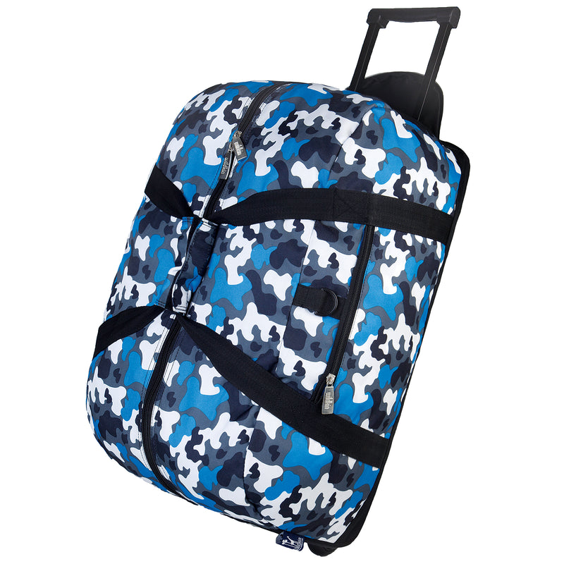 Wildkin Kids Rolling Duffel Bag - Strong Suitcases-Vegan Luggage