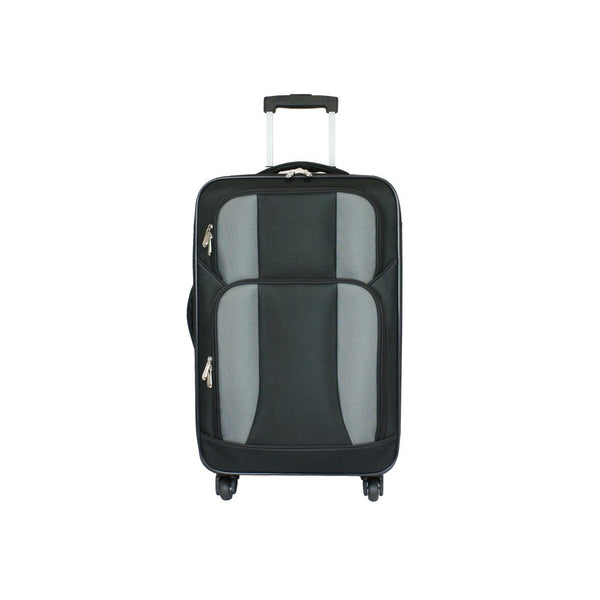 Goodhope Bags 27" Spinner Suitcase Carry on with 4 Wheels - Strong Suitcases-Vegan Luggage