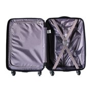 NorthPak Oslo  20"Spinner Carry- On Hardside Suitcase - Strong Suitcases-Vegan Luggage