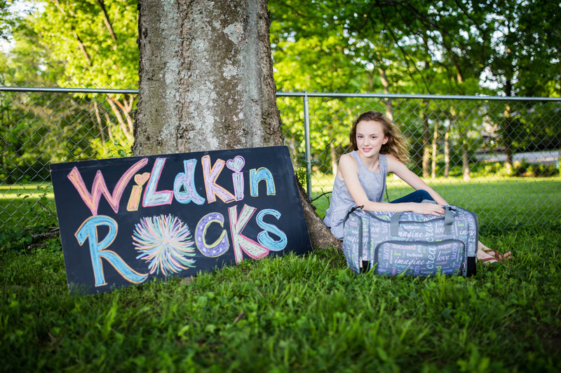 Wildkin Kids Weekender Duffel Bag - Strong Suitcases-Vegan Luggage