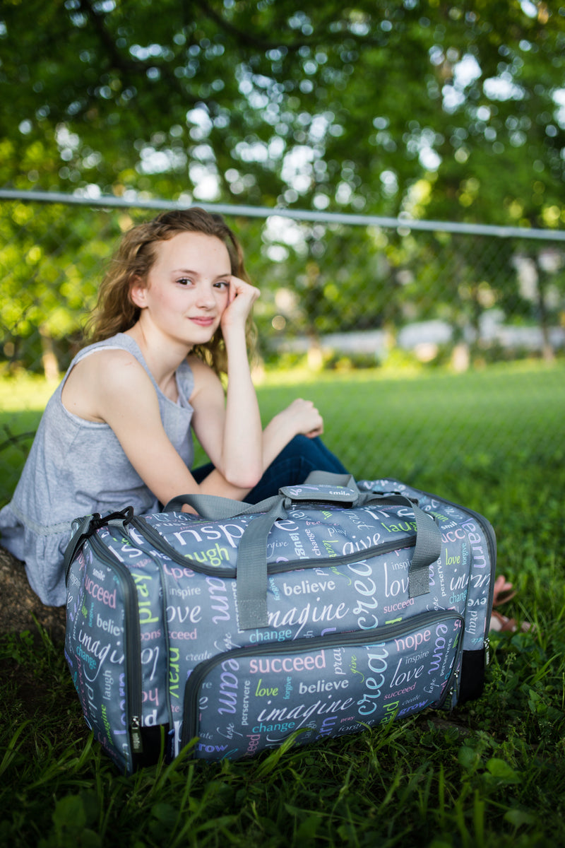 Wildkin Camo Green Duffel Bag