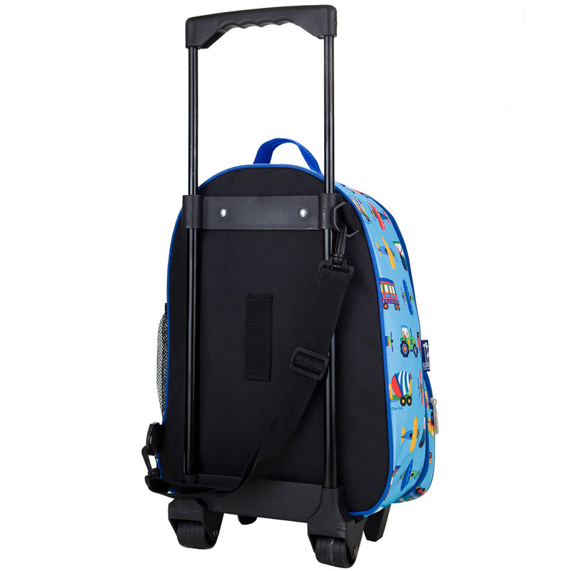 Wildkin Kids Rolling Luggage Under-seat Carry-on 16" - Strong Suitcases-Vegan Luggage