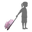 Wildkin Kids Rolling Luggage Under-seat Carry-on 16" Age:3-10 - Strong Suitcases-Vegan Luggage