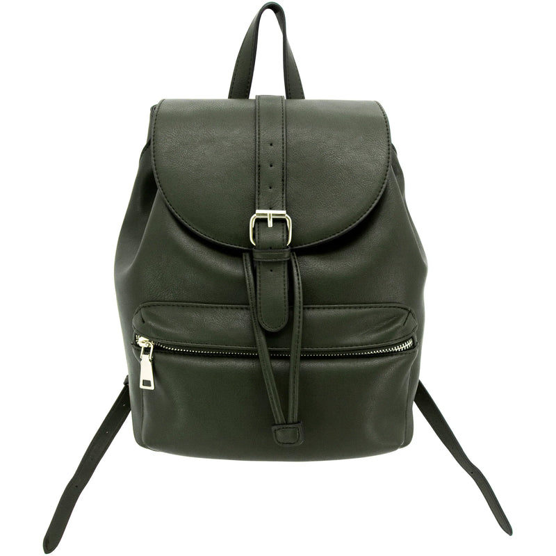 concealed carry leather backpack women Cameleon Amelia Concealed Carry Backpack Black