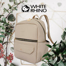 White Rhino -Marshmallow Brulee- Vegan Signature Backpack