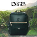 White Rhino Dark Avocado Signature Vegan Backpack