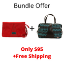 Bundle Offer Hadaki Duffel Travel Bag +Hadaki Travel Eco-Friendly Wallet