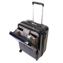 J World New York 18" CUE Lightweight Hardside Carry-On+Free Duffel bag - Strong Suitcases-Vegan Luggage