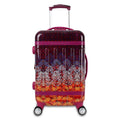 J World New York TAQOO-ART Expandable lightweight Carry On+Free Bag - Strong Suitcases-Vegan Luggage