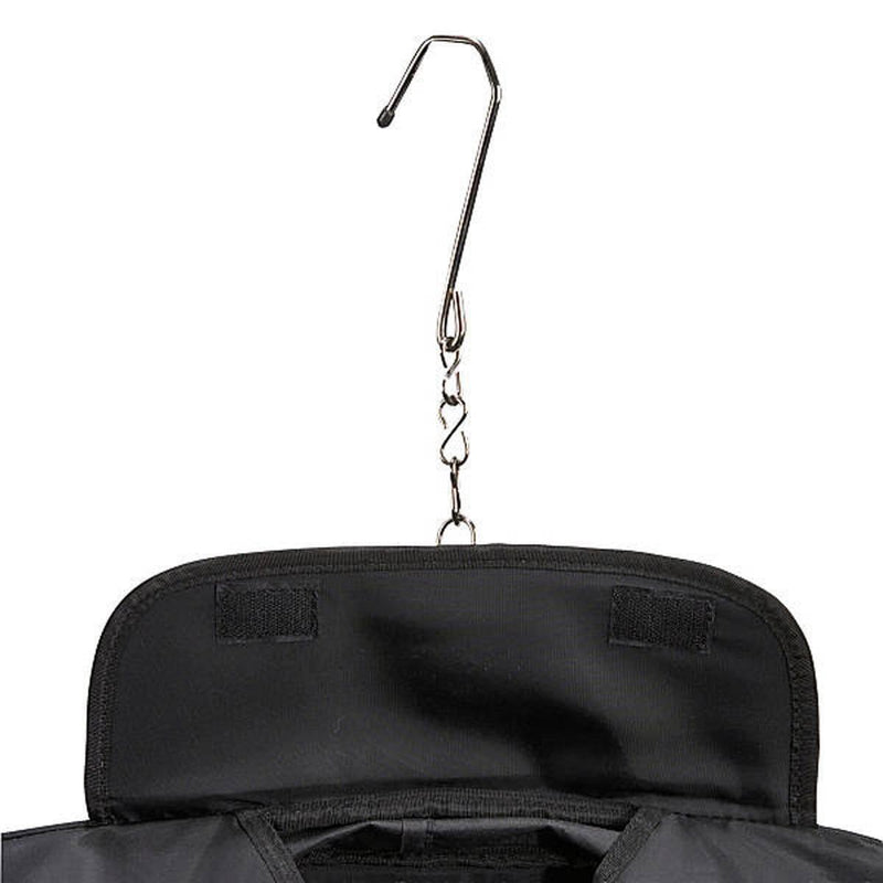 A. Saks Expandable Suit & Dress Travel & Storage Black Garment Bag - Strong Suitcases-Vegan Luggage