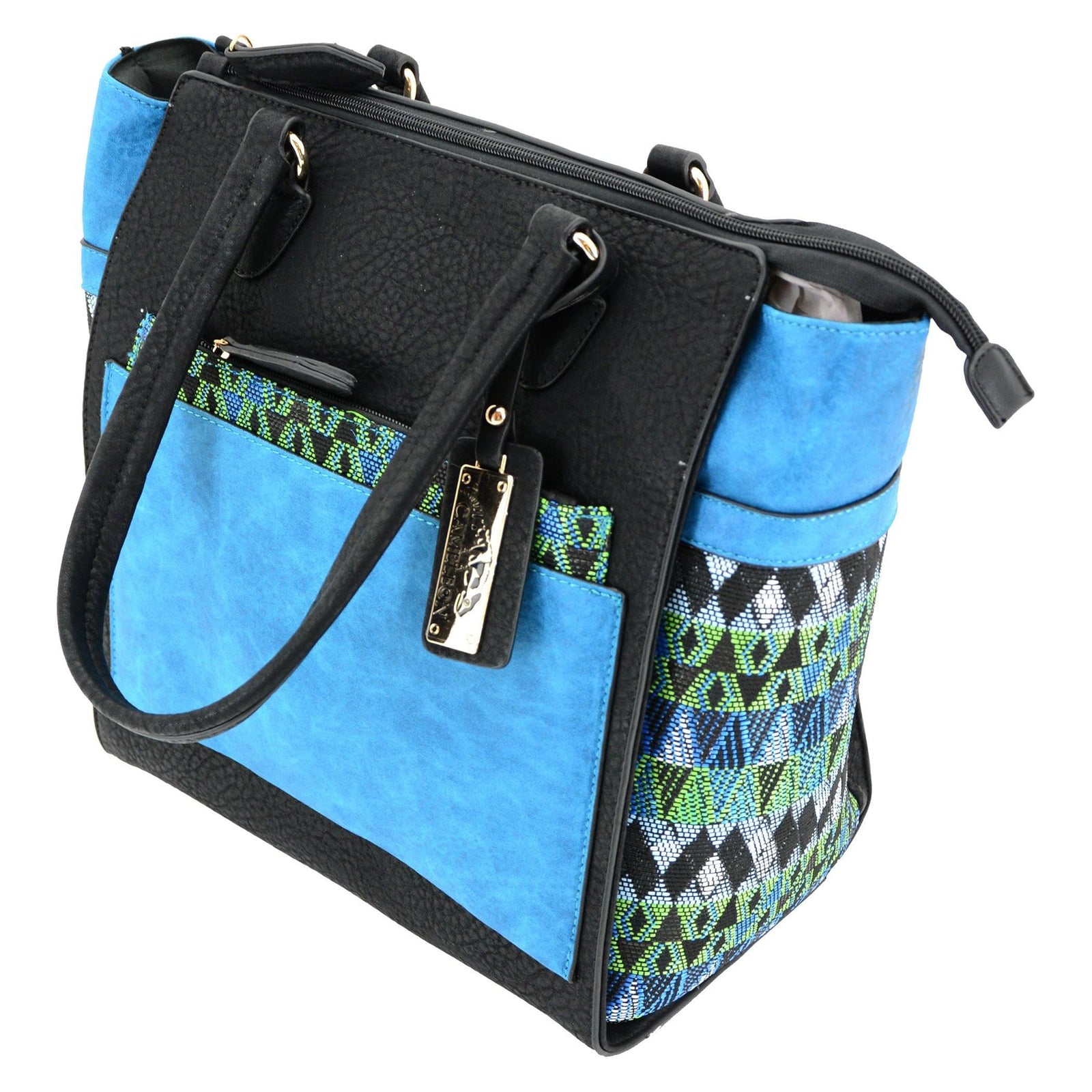 Cameleon Aztecs Vegan Handbag Concealed Carry Bag-Strongsuitcases.com ...