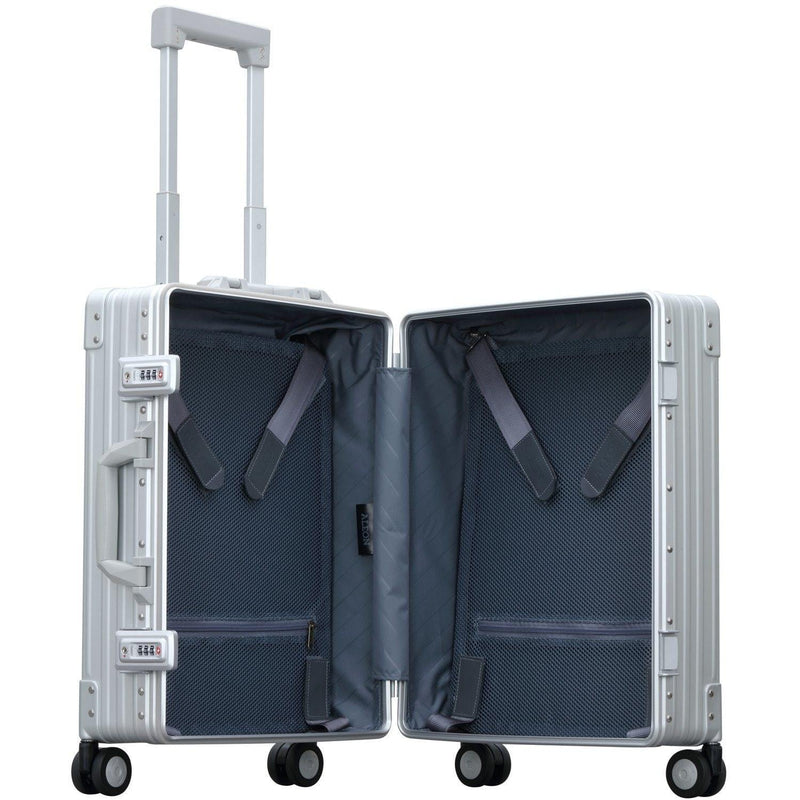 Aleon 21" Carry-On  Aluminum Hardside Luggage Free Shipping - Strong Suitcases-Vegan Luggage