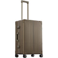 Aleon 26" Traveler Medium Size All-Purpose Aluminum Hardside Checked Luggage Free Shipping - Strong Suitcases-Vegan Luggage