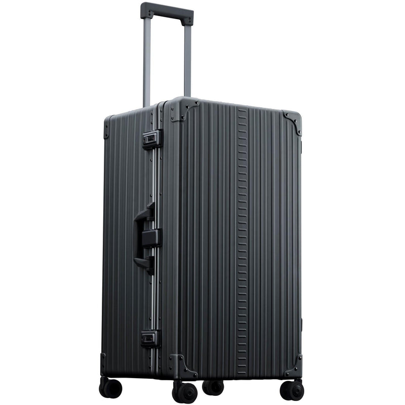 Aleon 30" International Trunk Aluminum Hardside Checked Luggage Free Shipping - Strong Suitcases-Vegan Luggage