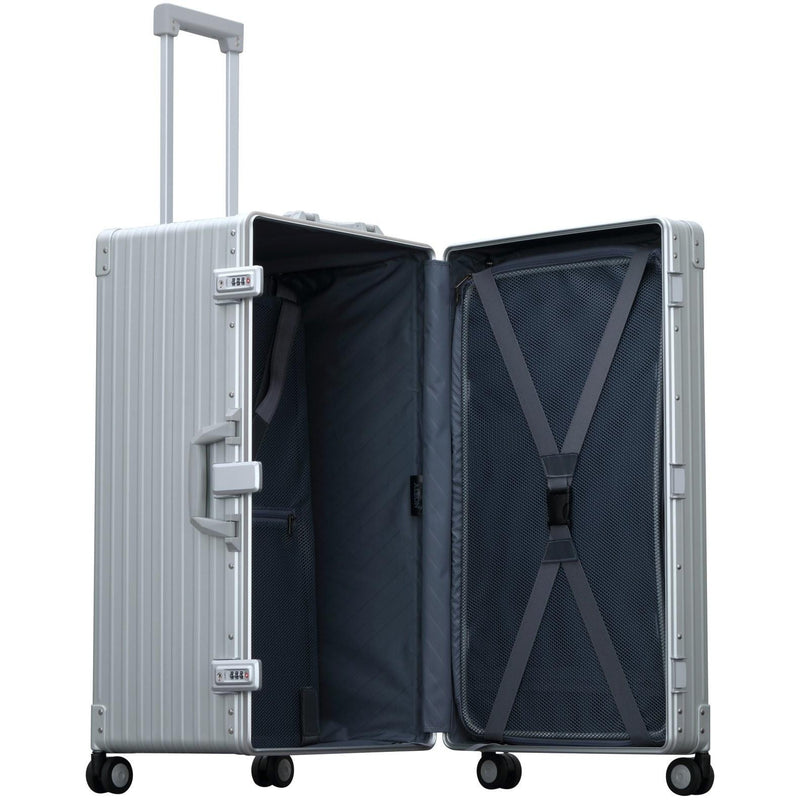 Aleon 30" International Trunk Aluminum Hardside Checked Luggage Free Shipping - Strong Suitcases-Vegan Luggage