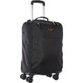A. Saks 22” Lightweight Spinner Carry- On Dual spinner wheels - Strong Suitcases-Vegan Luggage
