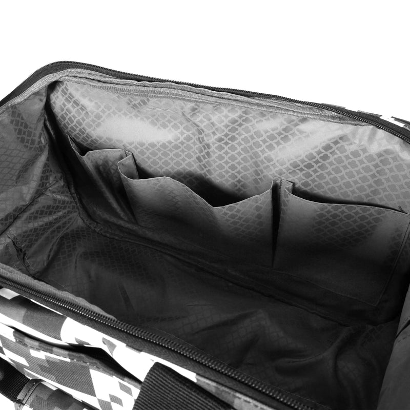 J World New York DUANE 21" Travel Rolling Duffel Bag+Free Bag - Strong Suitcases-Vegan Luggage