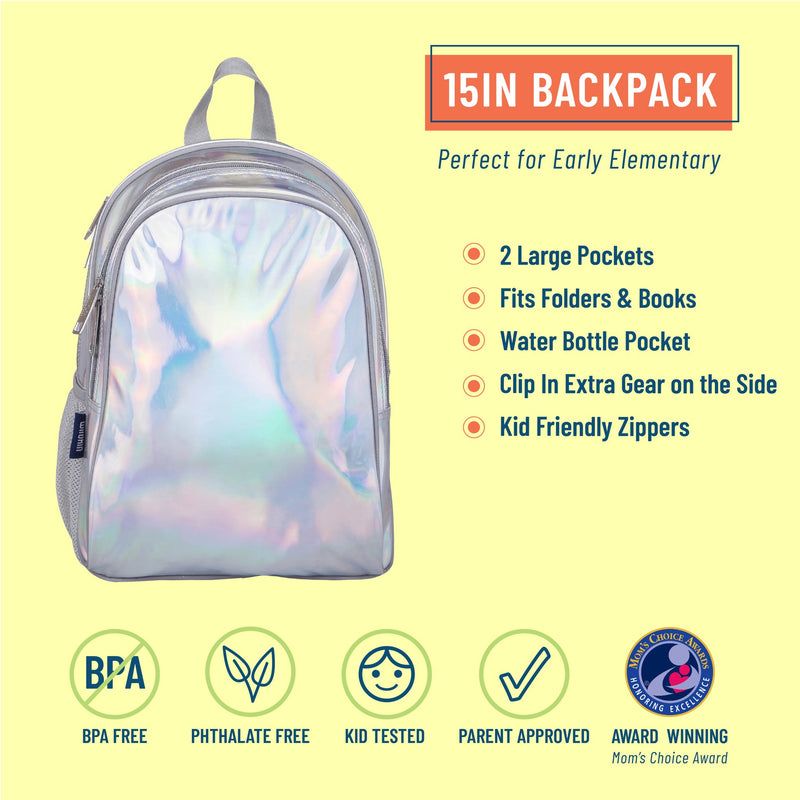 Wildkin Kids 15 Inch Vegan Backpack