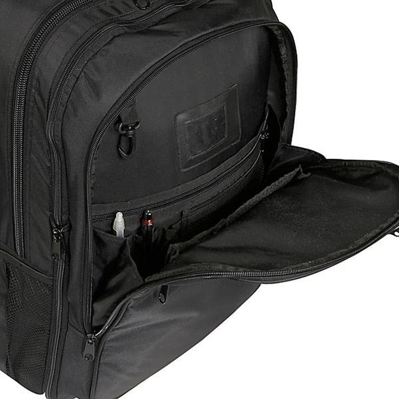 a saks expandable trolley laptop backpack A. Saks Vegan DXL Expandable Wheeled Laptop Trolley Backpack-strongsuitcases.com – Strong Suitcases-Vegan & Eco-friendly Bags
