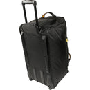 A. Saks Travel Expandable 420D Nylon Mid-Sized 25” Wheeled Duffel - Strong Suitcases-Vegan Luggage